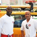 Lifeguard Marcus Chapman and Captain Remy Smith